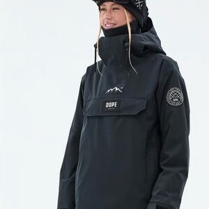 DOPE Black Ski & Snowboard Jacket